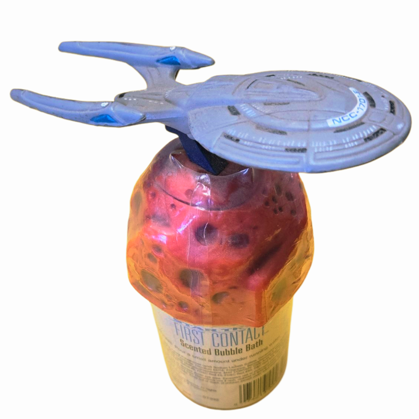 NEW *1996 Star Trek: First Contact USS Enterprise NCC-1701-E Scented Bubble Bath