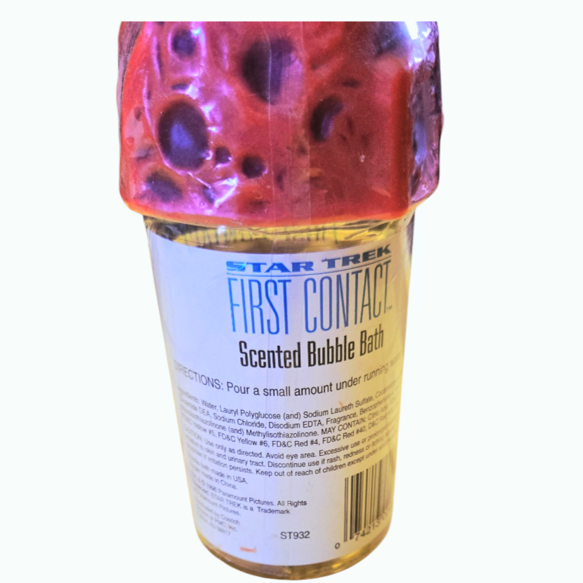NEW *1996 Star Trek: First Contact USS Enterprise NCC-1701-E Scented Bubble Bath