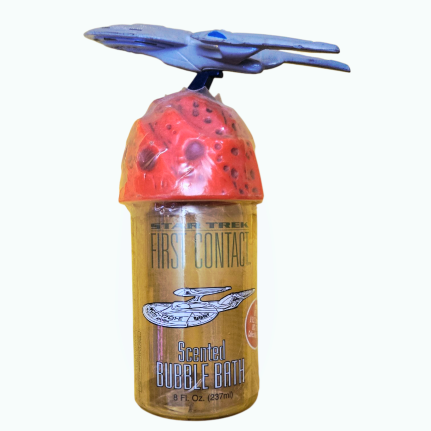 NEW *1996 Star Trek: First Contact USS Enterprise NCC-1701-E Scented Bubble Bath