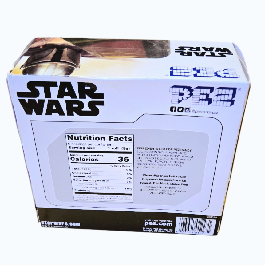 NIB* Star Wars: "The Mandalorian & The Child" PEZ (Twin Pack) 2020