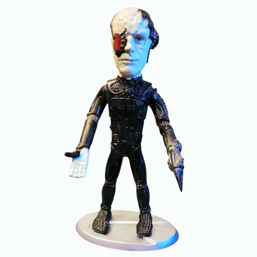 NIB *Movie Headliners Star Trek: The Next Generation Borg Super-Poseable Figure