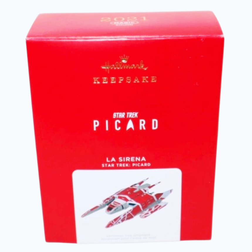 NIB *Hallmark Keepsake LA SIRENA Star Trek: PICARD Magic Sound (2021)