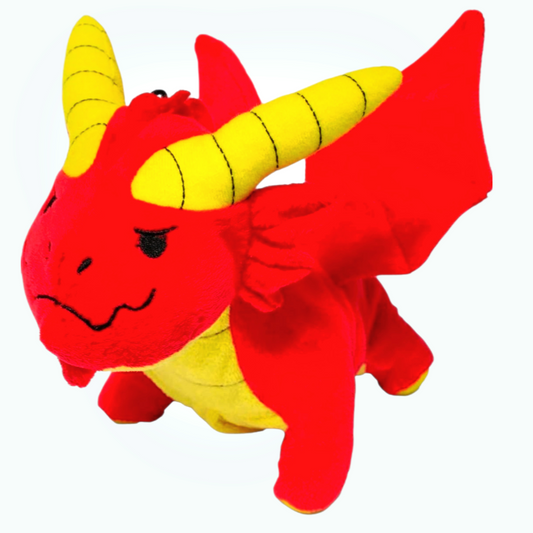 Ultra Pro *Dungeons & Dragons Red Dragon Gamer Pouch Plush D&D Toy