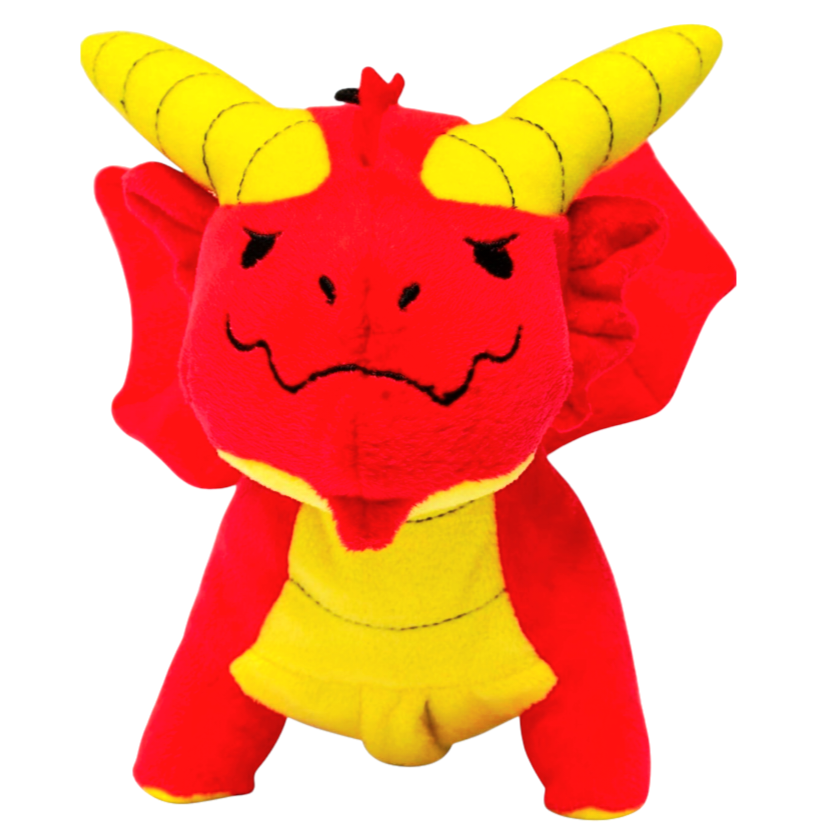 Ultra Pro *Dungeons & Dragons Red Dragon Gamer Pouch Plush D&D Toy
