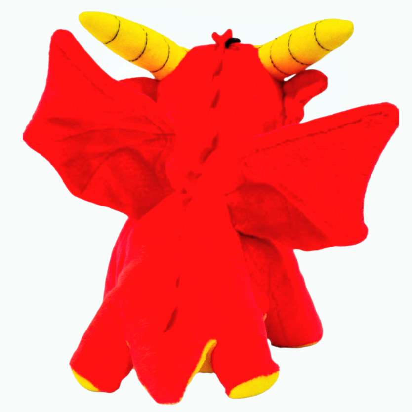 Ultra Pro *Dungeons & Dragons Red Dragon Gamer Pouch Plush D&D Toy