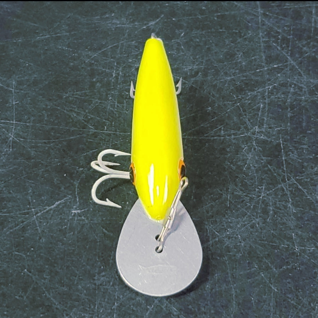 NIP *Vintage Golden Eye "Bump 'N Grind" Crankbait (1960s) Fishing Lure #6400
