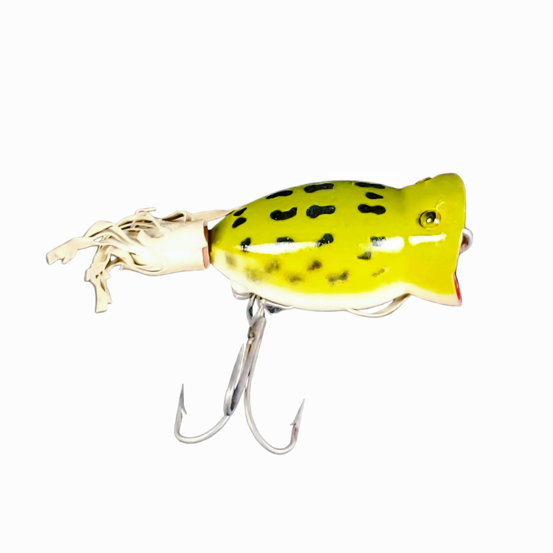 Vintage *Fred Arbogast "Hula Popper" A Topwater Fishing Lure In Original Box (1940s)