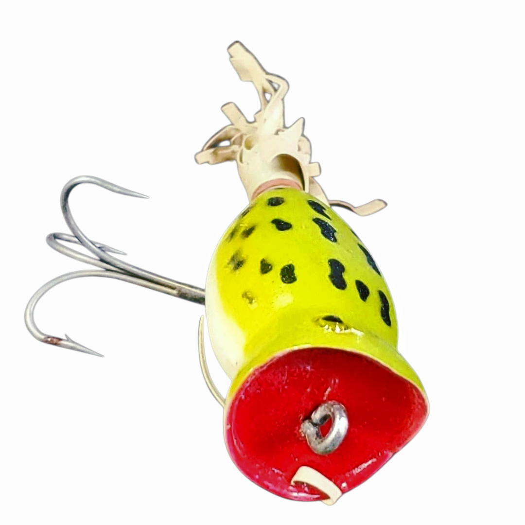 Vintage *Fred Arbogast "Hula Popper" A Topwater Fishing Lure In Original Box (1940s)