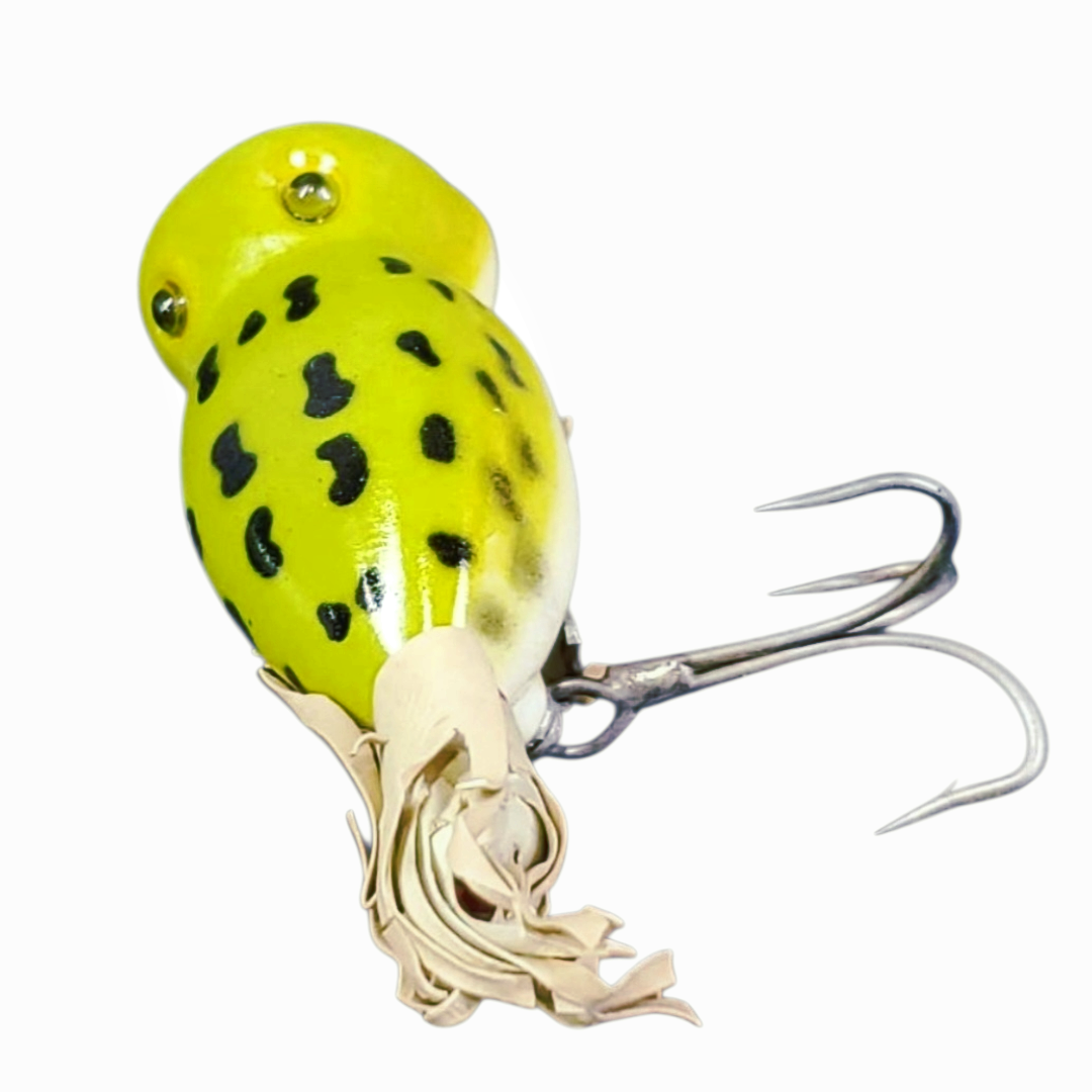 Vintage *Fred Arbogast "Hula Popper" A Topwater Fishing Lure In Original Box (1940s)
