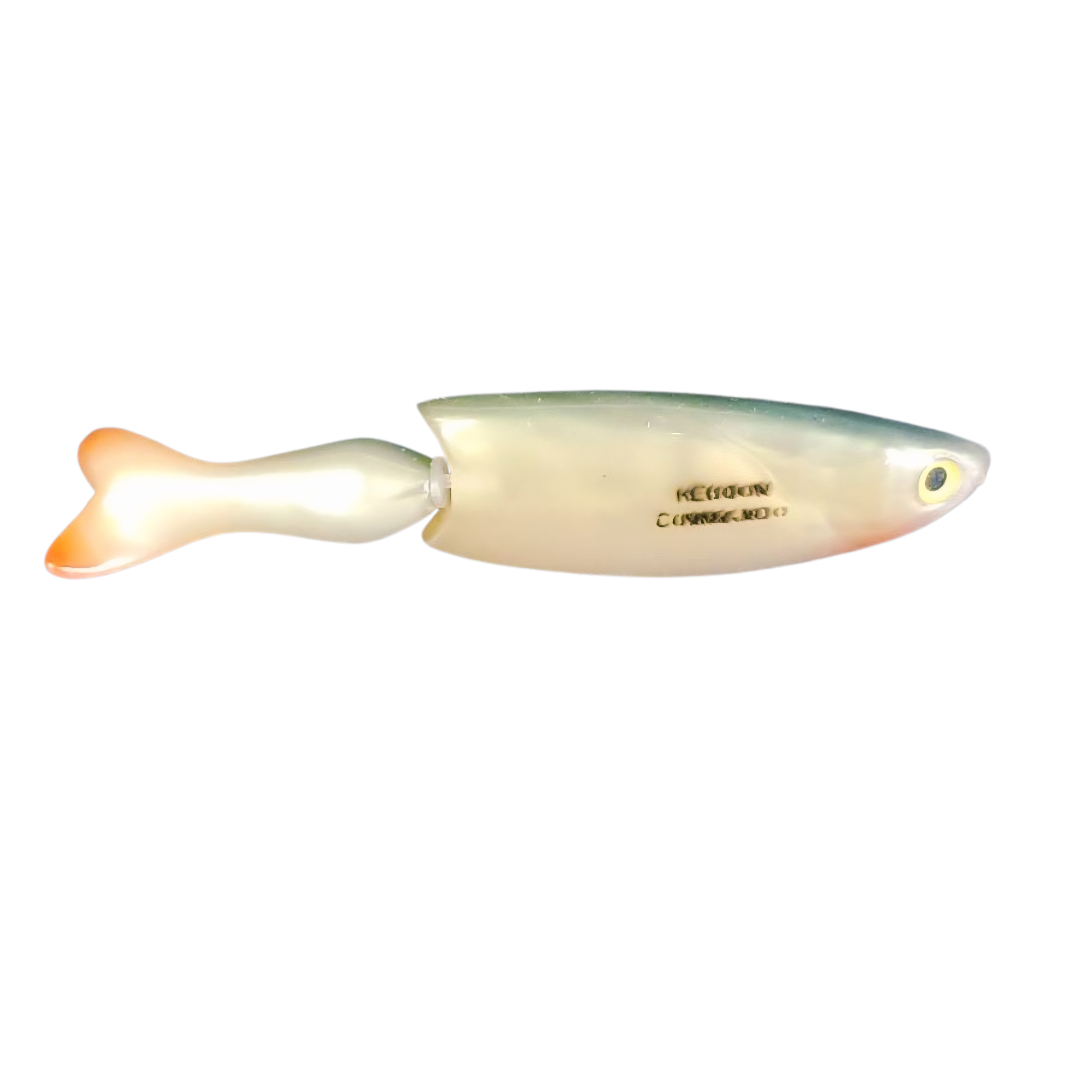 Vintage *Heddon The "Commando" 4.25" Silicon Fishing Lure (1968) + Box