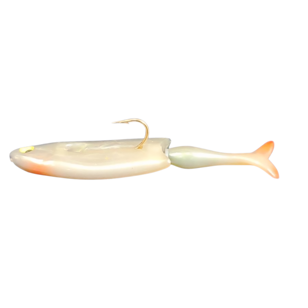 Vintage *Heddon The "Commando" 4.25" Silicon Fishing Lure (1968) + Box