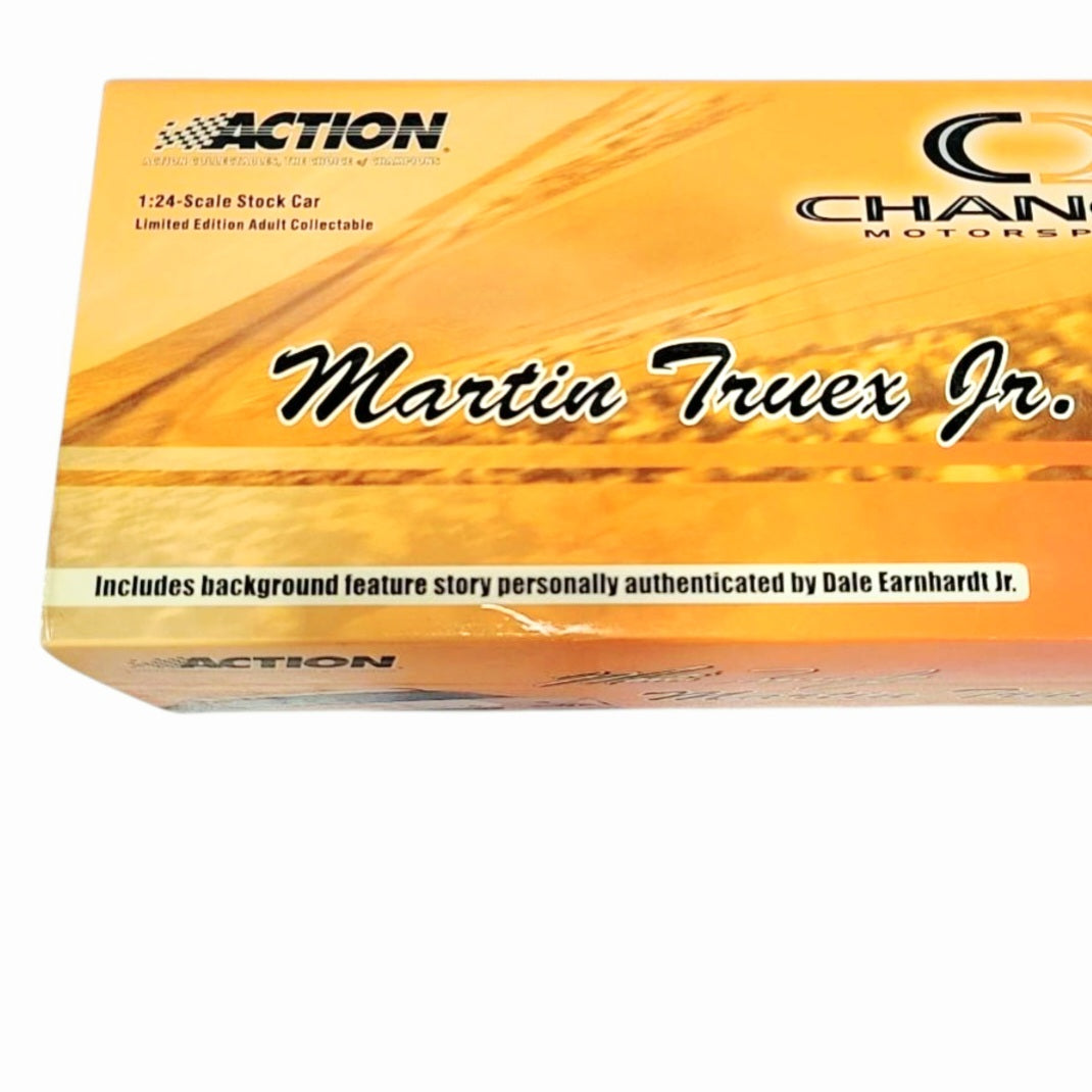 NIB *Martin Truex Jr 2003 #8 Chance 2 Motorsports Richie Evans Tribute 1:24 Diecast