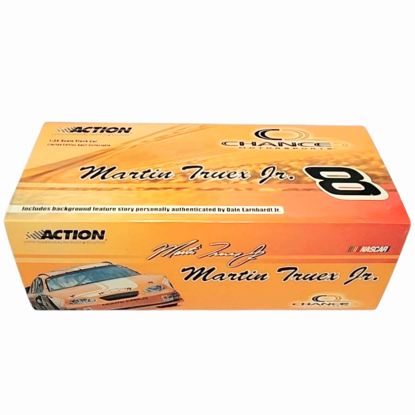 NIB *Martin Truex Jr 2003 #8 Chance 2 Motorsports Richie Evans Tribute 1:24 Diecast