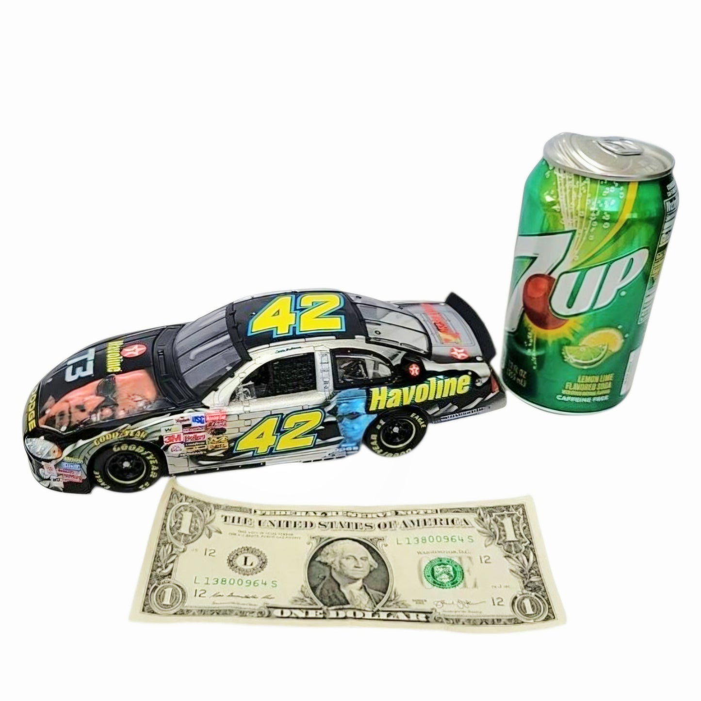 Jamie McMurray #42 Havoline Terminator 3 Dodge Intrepid 1:24 Diecast NASCAR Rookie 2003