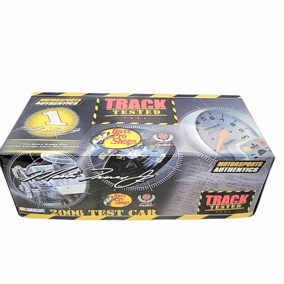 Autographed *Martin Truex Jr #1 Bass Pro Shops "Track Tested" 2006 1/24 Diecast Signed Roof