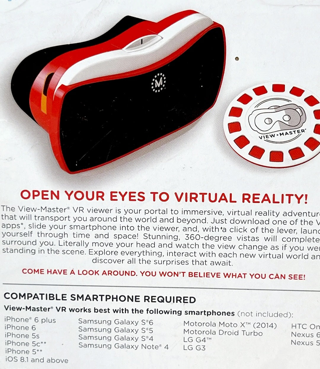 NIB *Mattel View Master Virtual Reality & Wildlife Experience Pack