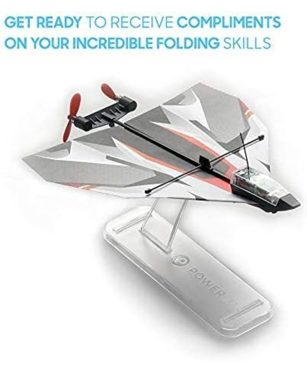 NIB *Paper Plane Templates &     Paper for PowerUp 4.0 Paper Air Plane Kits [Many Designs]