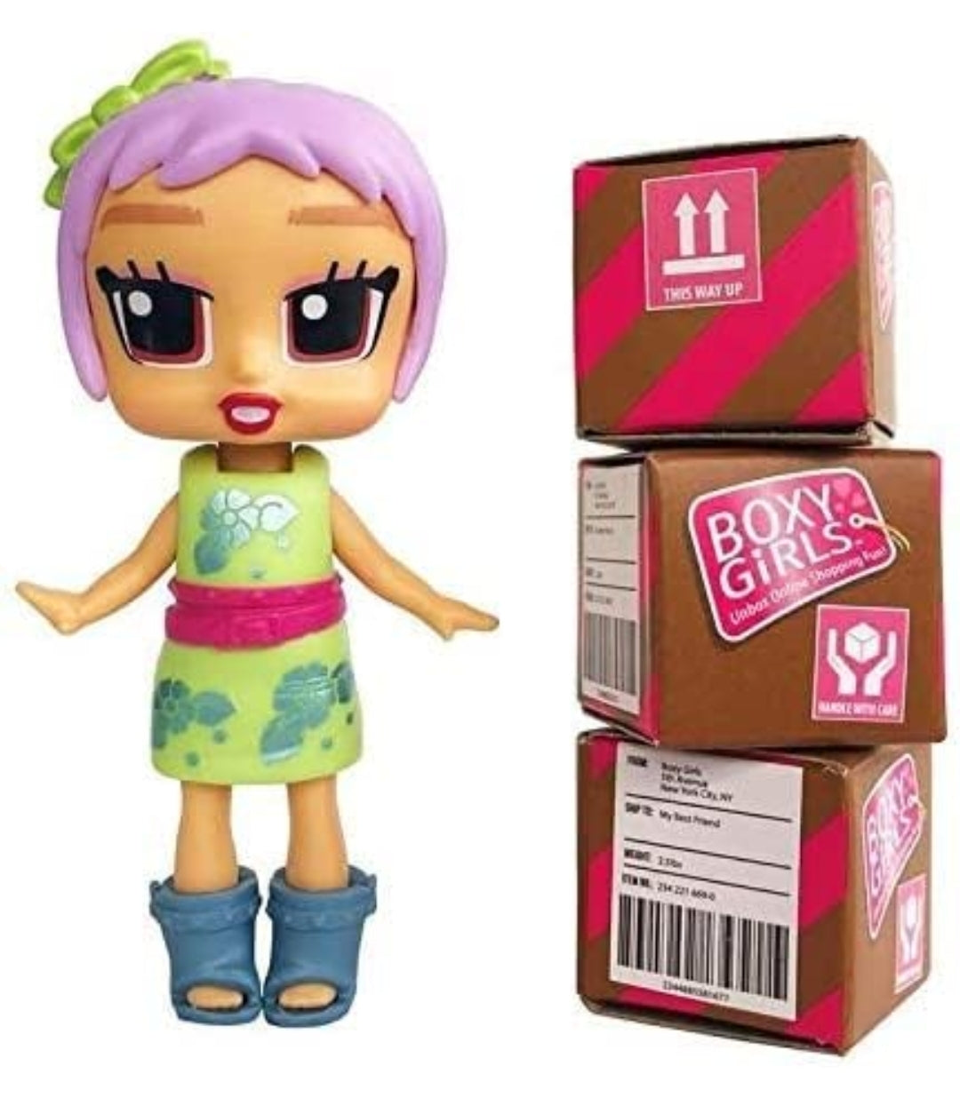 NEW *Five (5) Boxy Girls w/ Surprise Boxes (Tasha, Ellie, Coco, Lina, Bee)