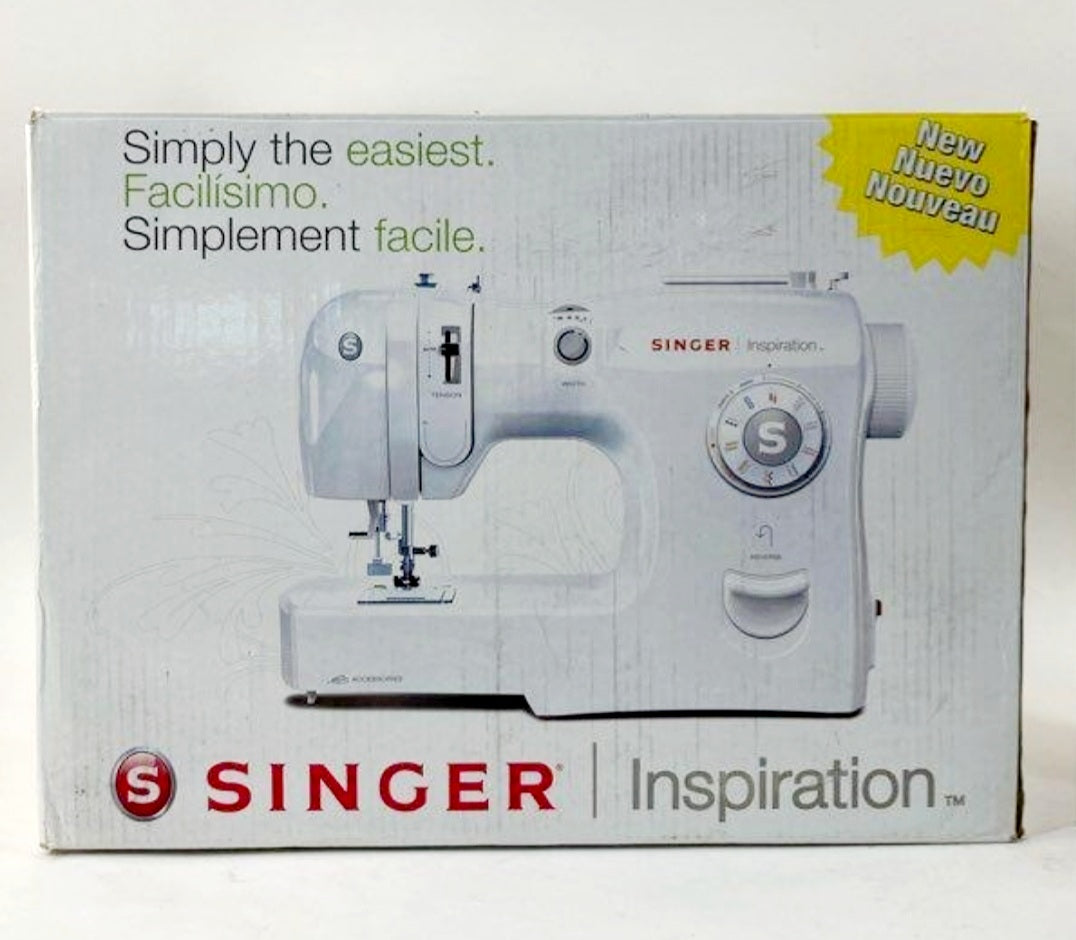 Nice *Singer Inspiration 4420 Mechanical White Sewing Machine in Original Box