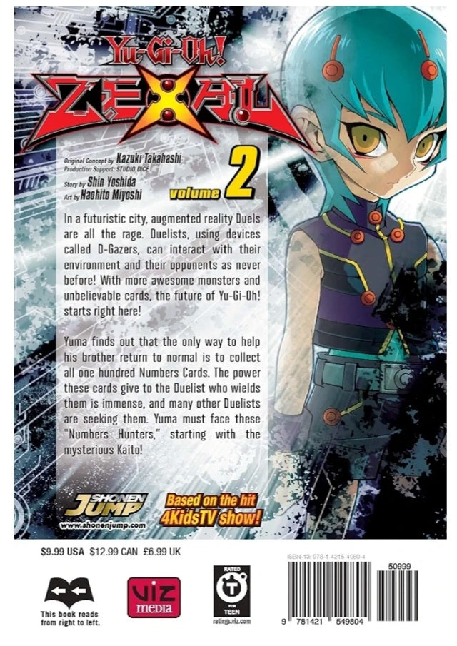 Yu-Gi-Oh! Zexal: Volume 2 Book [Kazuki Takahashi] Shoenjump Manga (172pgs)