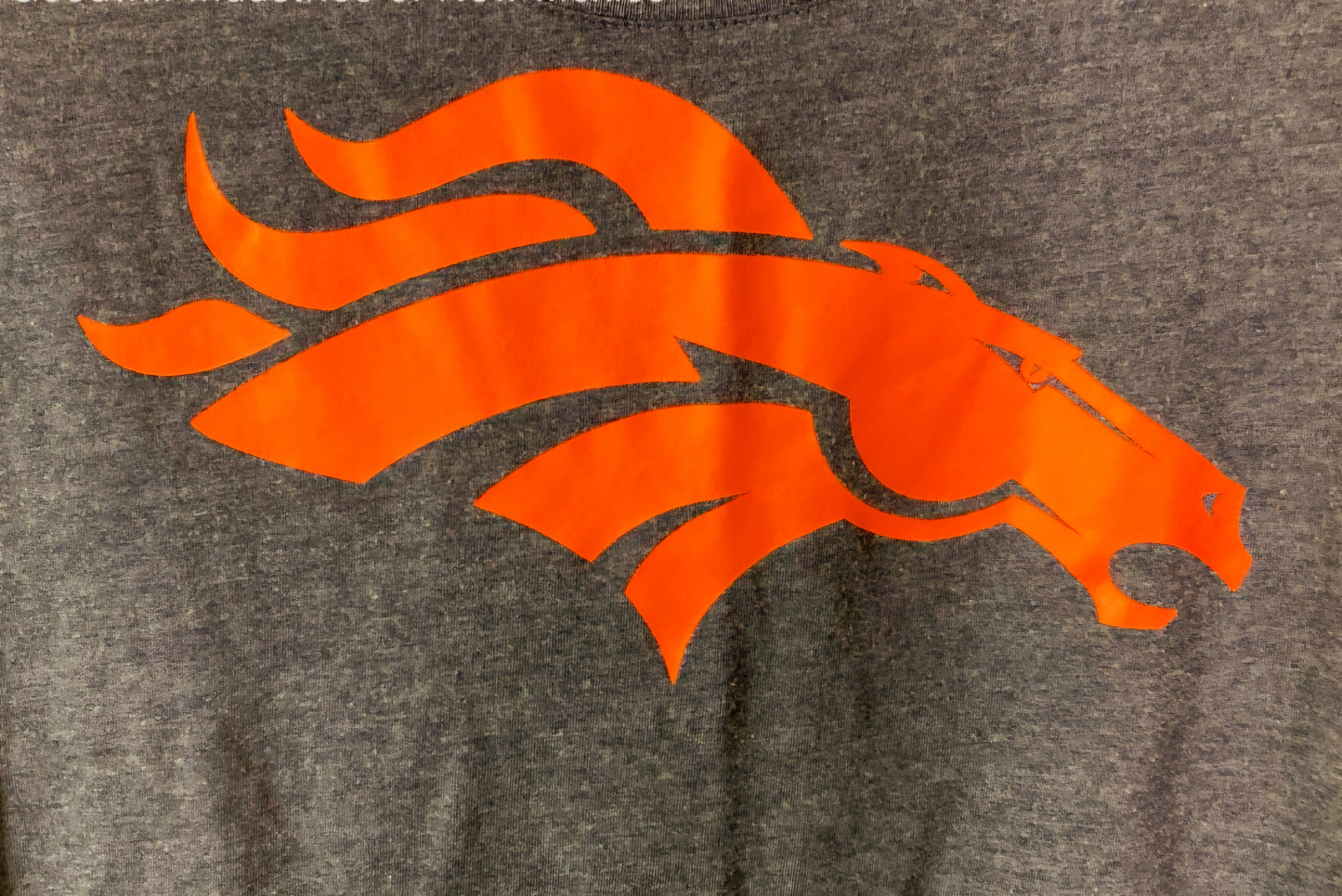 Women's *Nike NFL Blue & Orange Denver Broncos T-shirt (sz Medium)