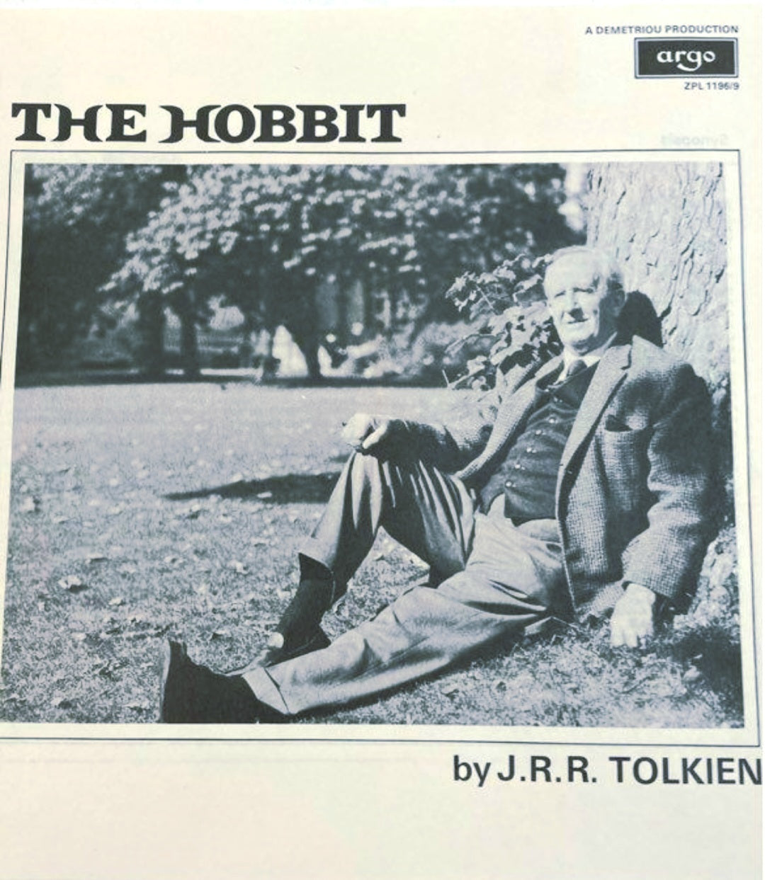 L@@K *J.R.R. Tolkien: The Hobbit 4/LP Read by Nicol Williamson (Argo ZPL 1196/9)
