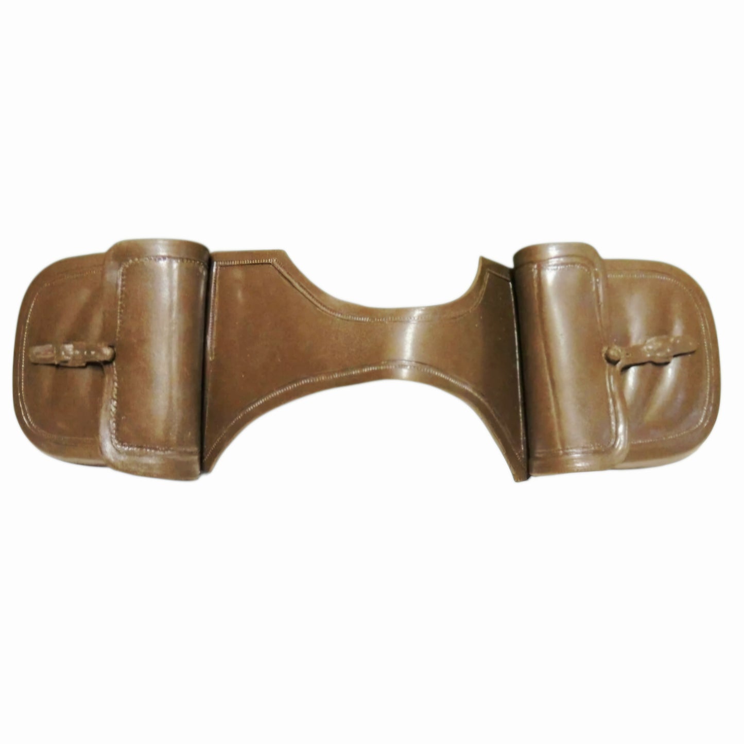 Vintage Marx Johnny West Brown Saddle and Saddlebags Accessory 1960s Toy 1:6