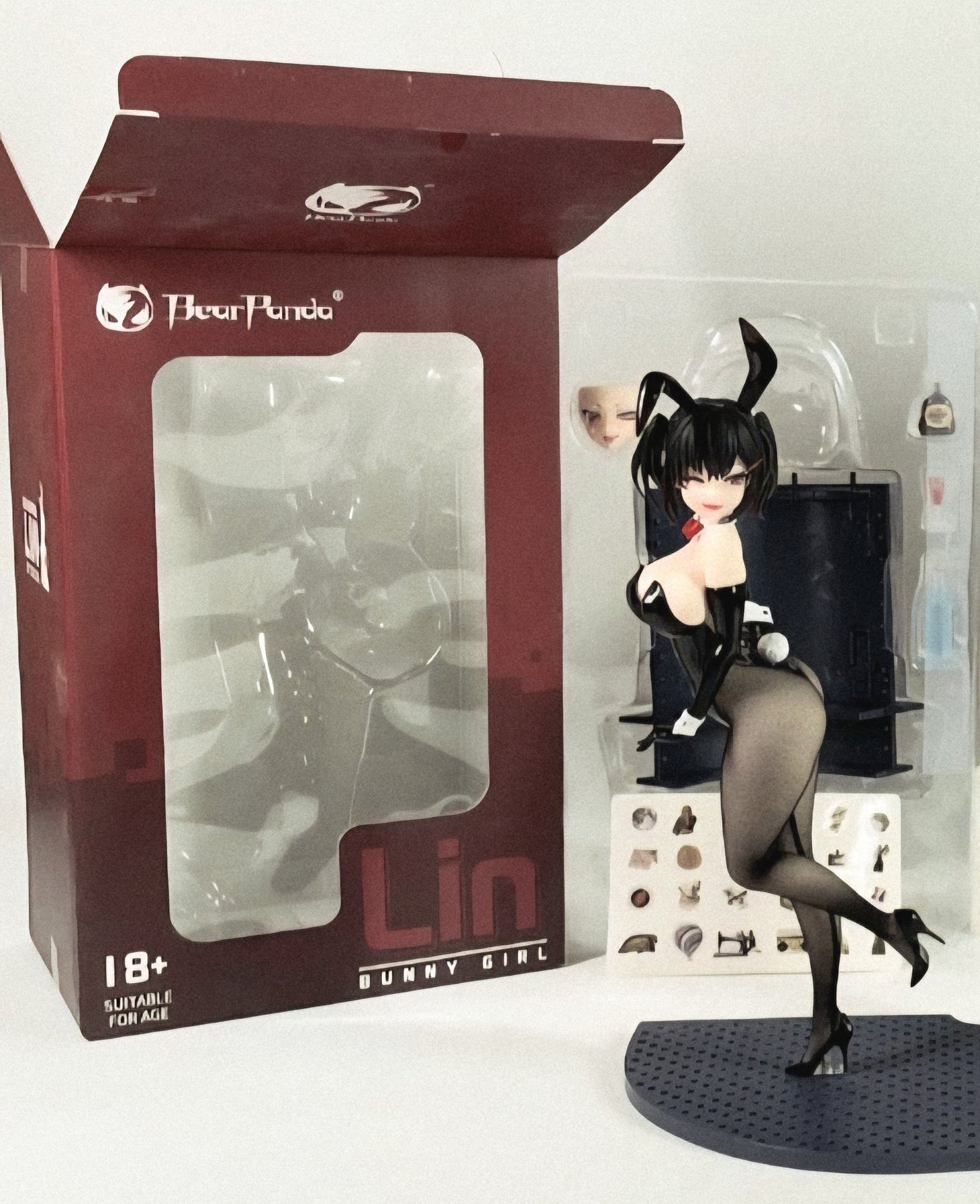 NIB *BearPanda [Bonus] Bunny Girl: Rin Illustration Asanagi 1/6 Anime Art Figure