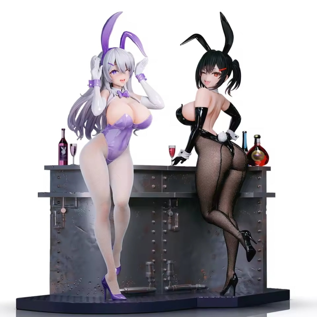 NIB *BearPanda [Bonus] Bunny Girl: Rin Illustration Asanagi 1/6 Anime Art Figure