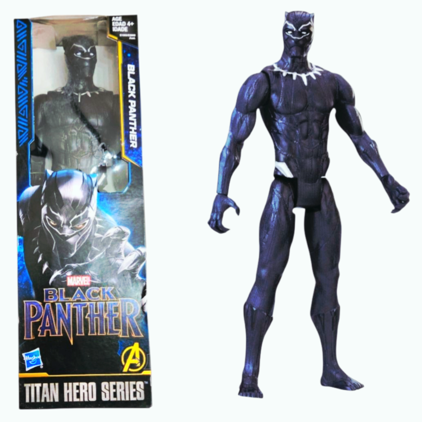 NIB *Marvel Black Panther (T'Challa) Titan Hero Series 12" Action Hero Hasbro (2017)