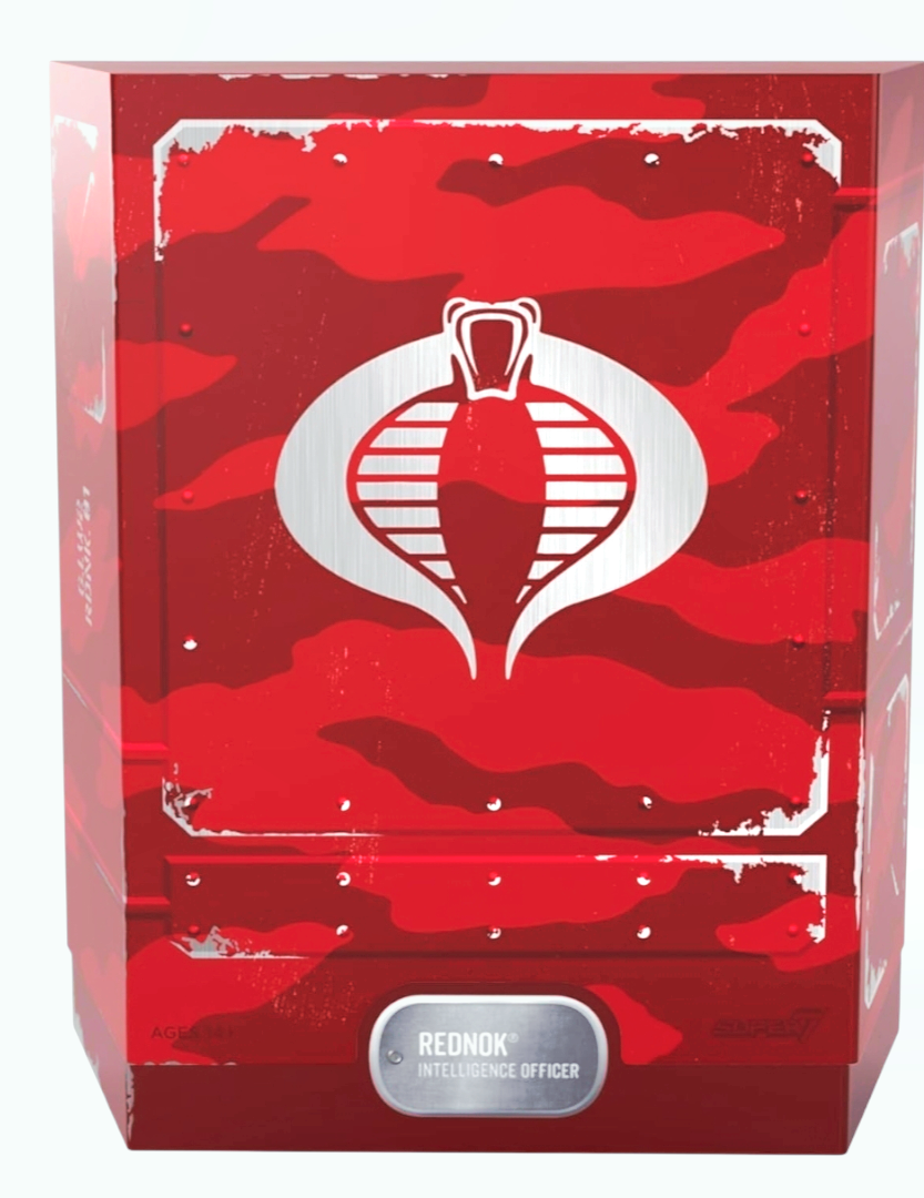 NIB *G.I. Joe Super7 Baroness (Rednok) Cobra Figure SDCC (2023) with Accessories