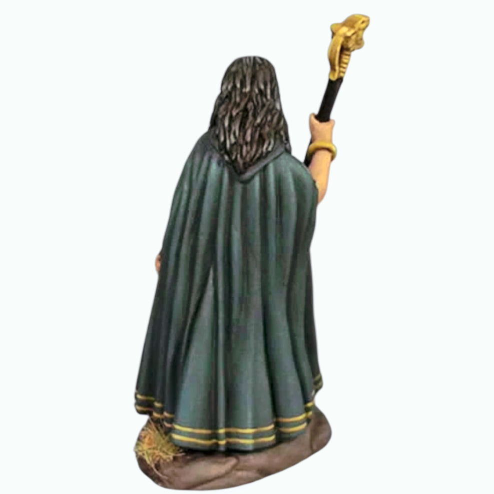 NIB *Dark Sword Miniatures DSM-1168 Evil Female Mage w/ Scepter Pewter Figure