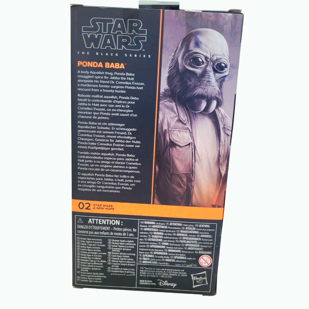 NIB *Star Wars: The New Hope *The Black Series "Ponda Baba" Hasbro (2021)