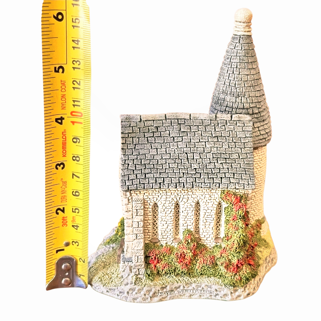 David Winter Cottages "The Chapel" COA w/ Box (1984) Retired - Great Britain