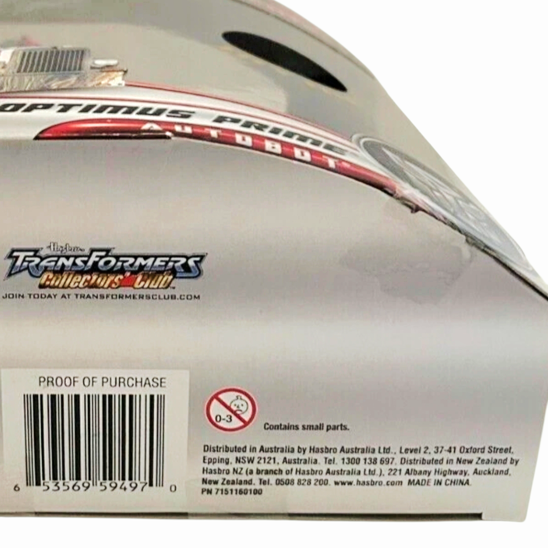 NIB *Transformers: Dark of the Moon MechTech Voyager Class Fireburst Optimus Prime