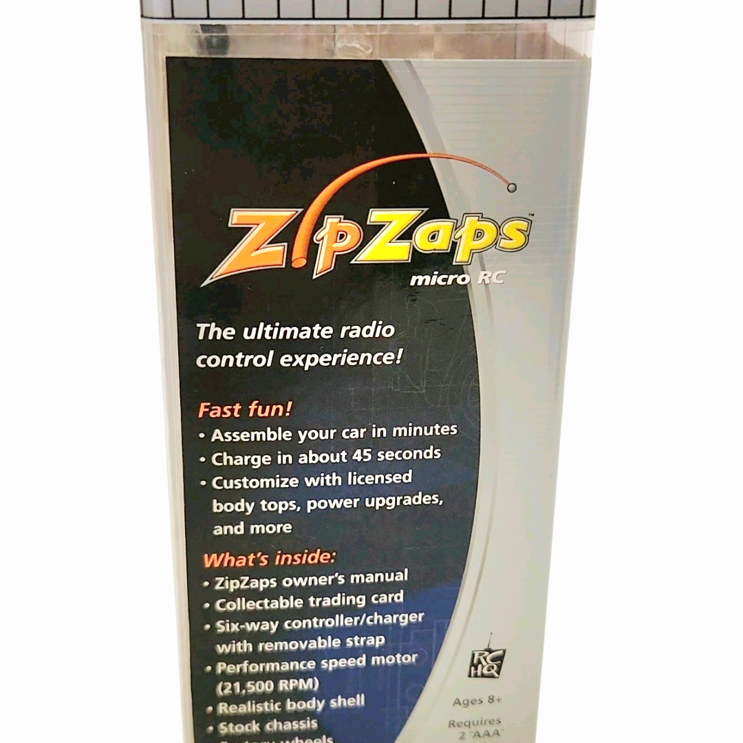 NIB *Zip Zaps Micro RC Pontiac Firebird RARE (2003) Radio Shack B-146 Black Car