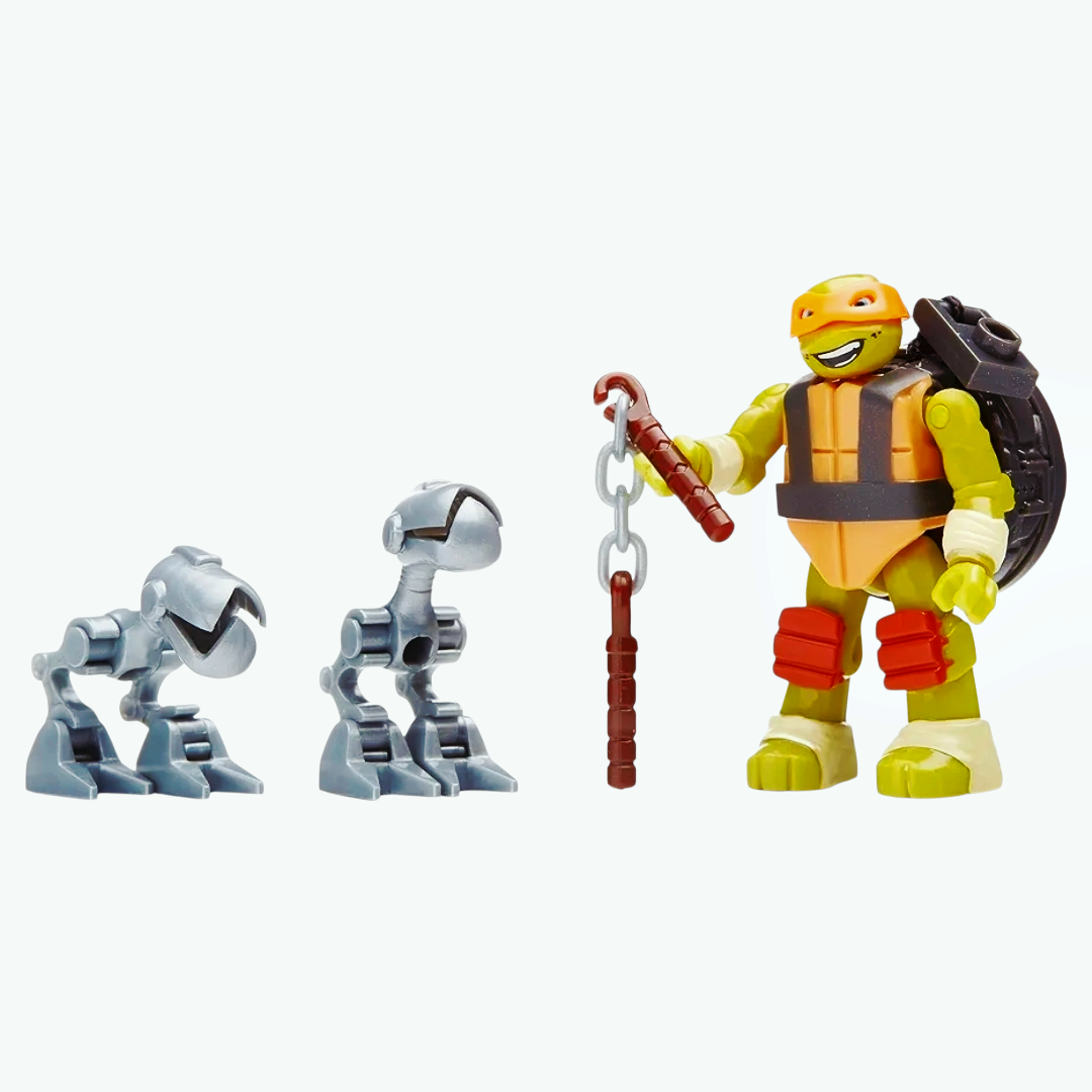 NIP *Mega Bloks Teenage Mutant Ninja Turtles "Mikey Pizzeria Showdown" 129pc