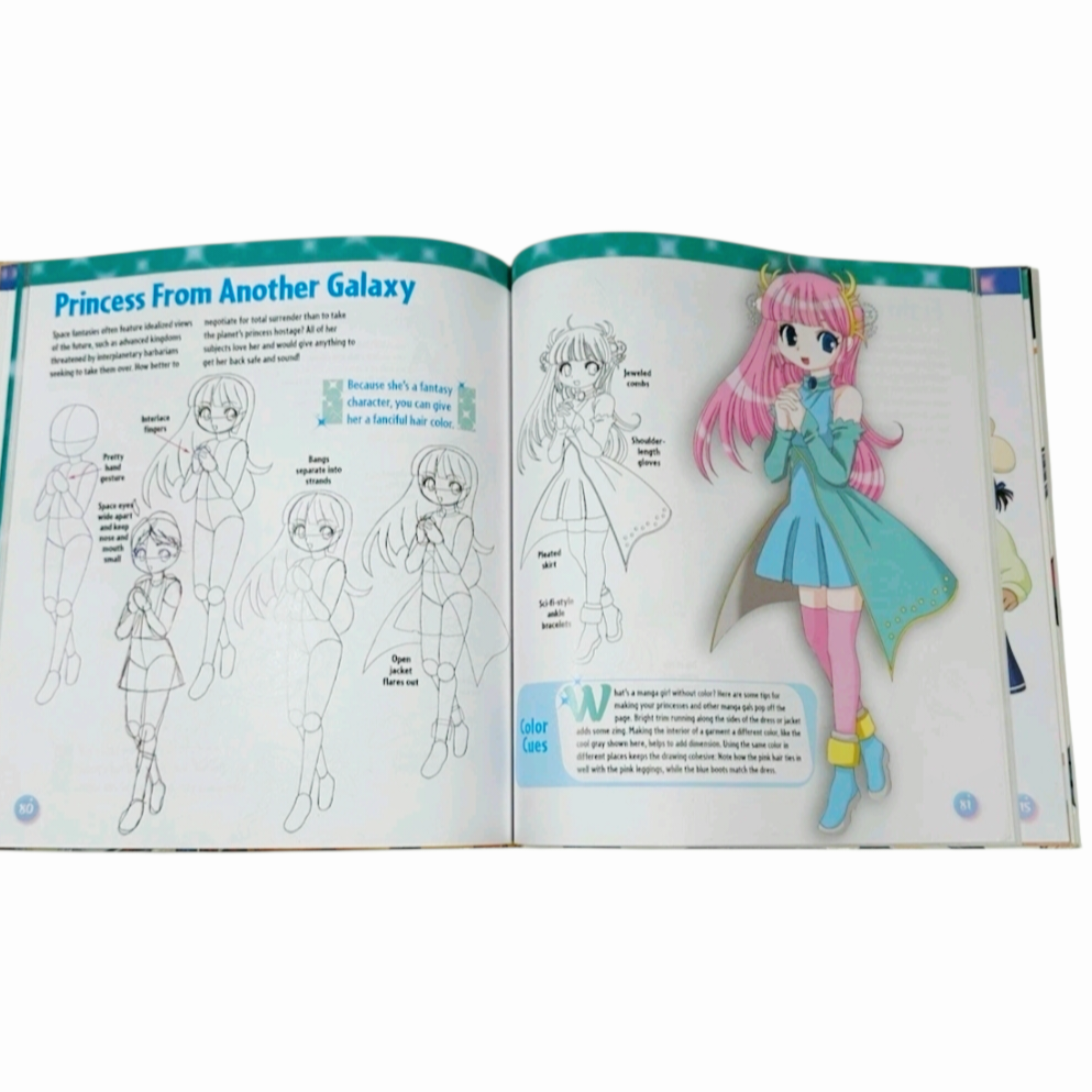 "Manga Mania Girl Power!" *Drawing Females for Japanese Comics (C. Hart)
