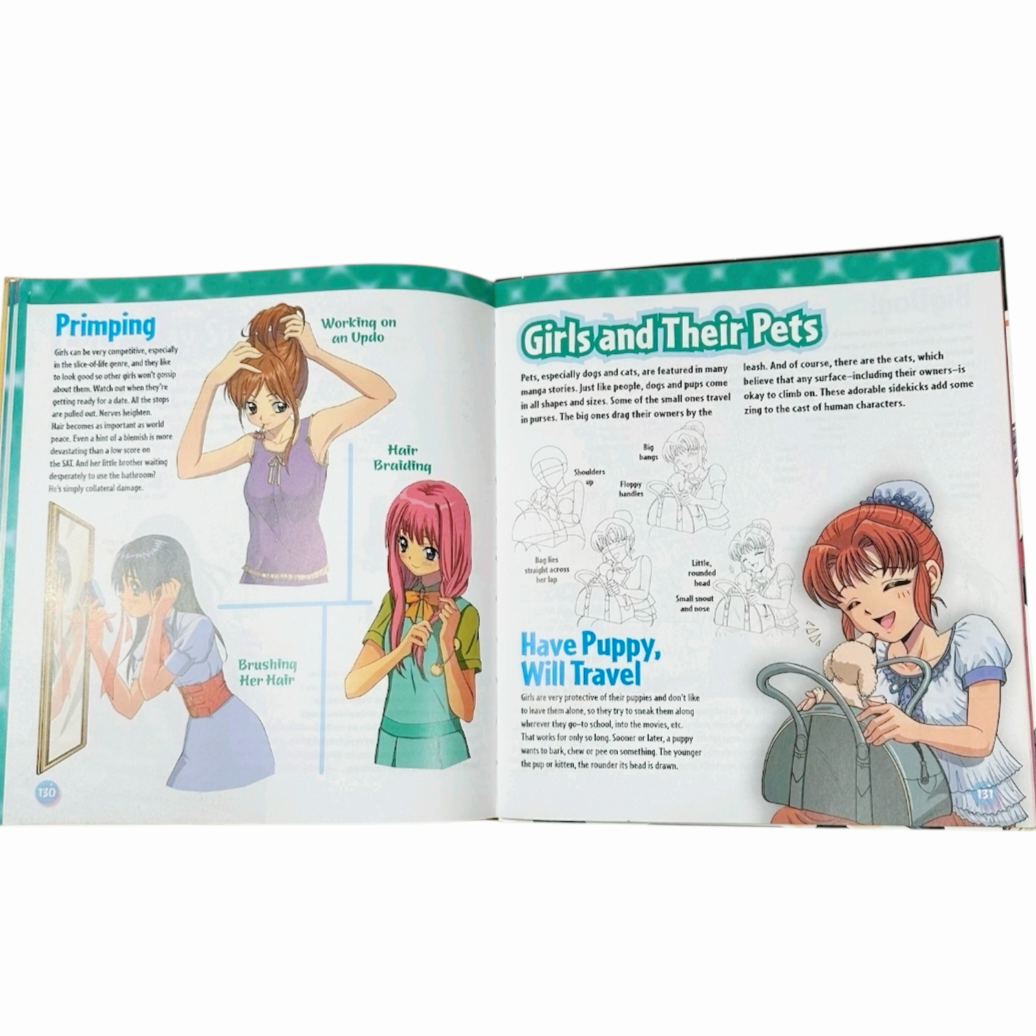 "Manga Mania Girl Power!" *Drawing Females for Japanese Comics (C. Hart)