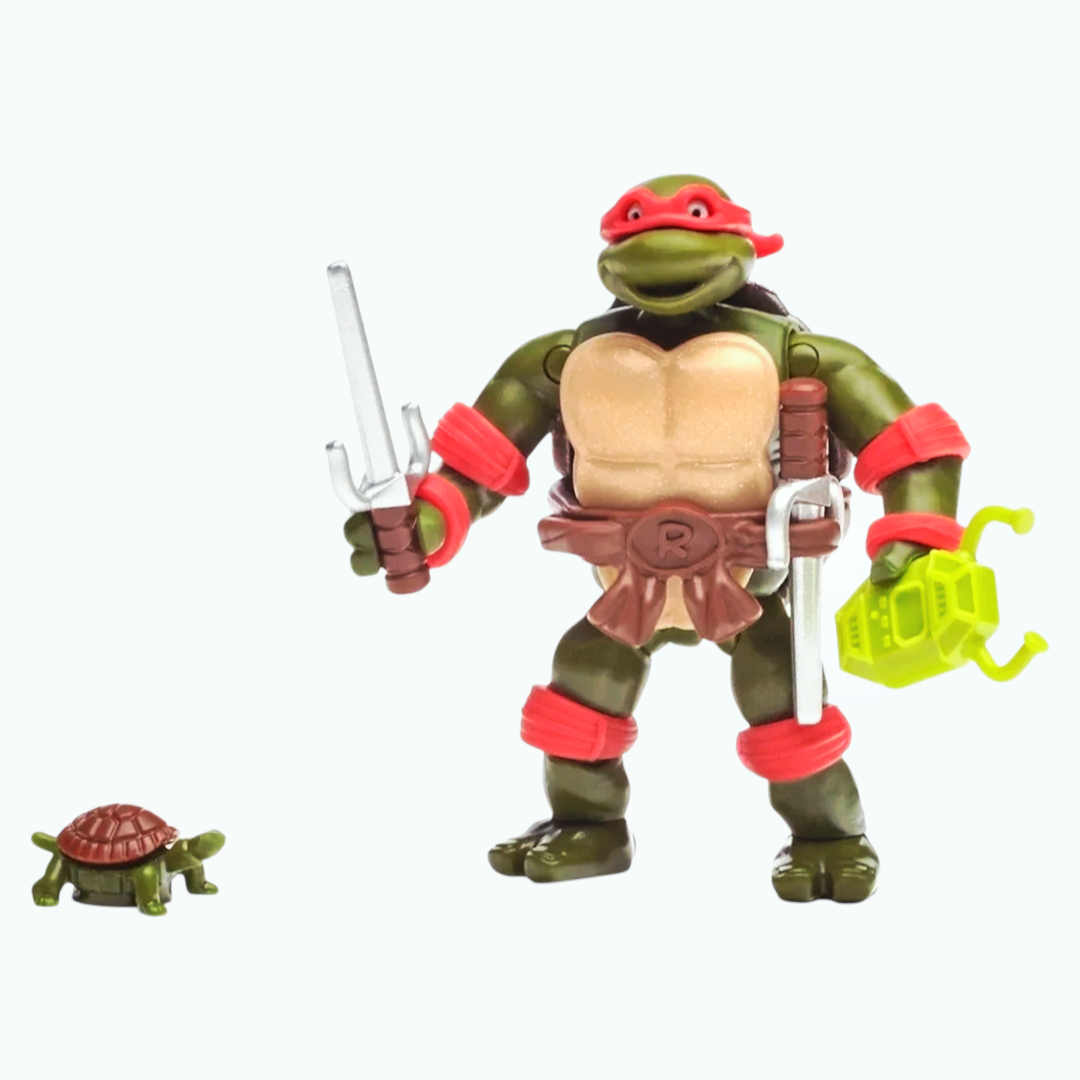NIP *Mega Construx TMNT Classic Series "Raphael" Mutagen Canister