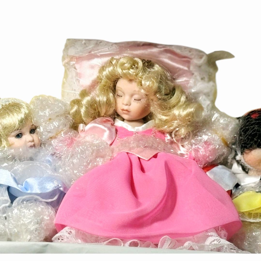 NIB *Marie Osmond Disney Tiny Tot Trio: Cinderella, Sleeping Beauty, Snow White