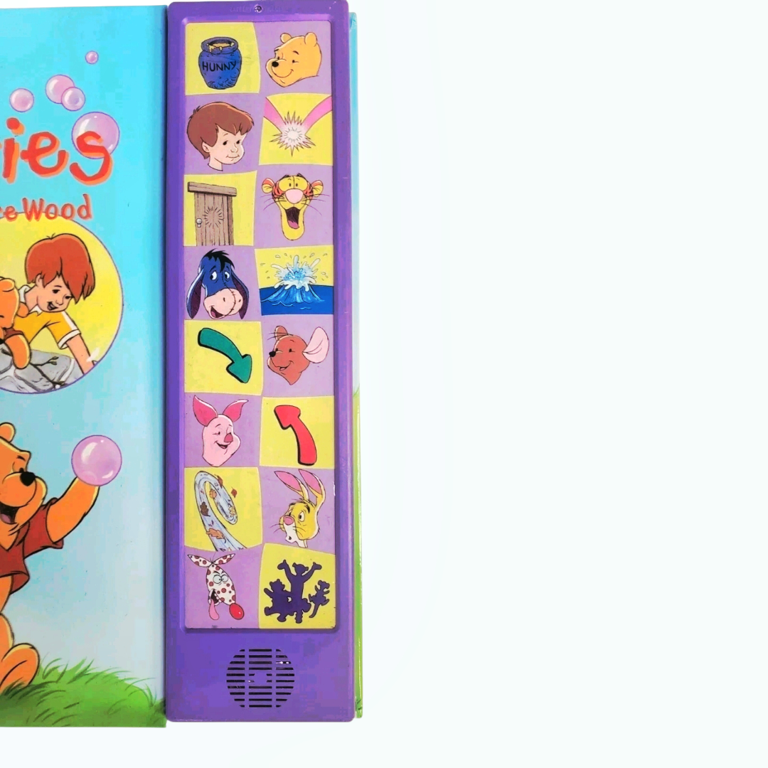 NEW *Pooh "Ten Stories From Hundred Acre Wood" (Play-A-Sound) Hardcover Book