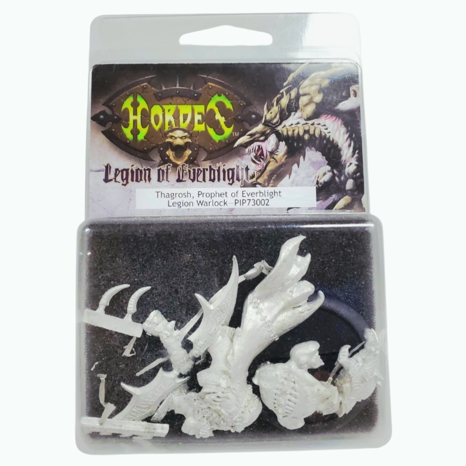 NIP *Hordes - Thagrosh, Prophet of Everblight Legion Warlock #PIP73002 Privateer Press