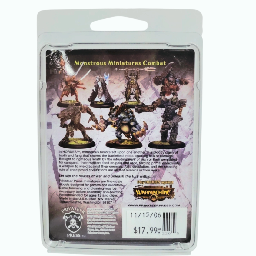 NIP *Hordes - Thagrosh, Prophet of Everblight Legion Warlock #PIP73002 Privateer Press