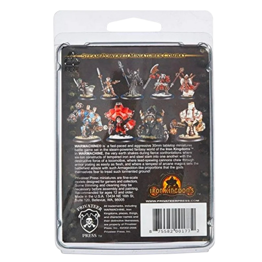 NIP *Warmachine: Hammerfall High Shield Gun Corps (2) Mercenary Troops Expac