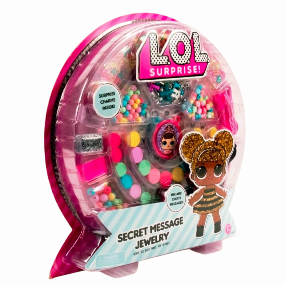 NIP *LOL Surprise! Secret Message Jewelry Kit (400pc) MGA Design Create Kids 5+