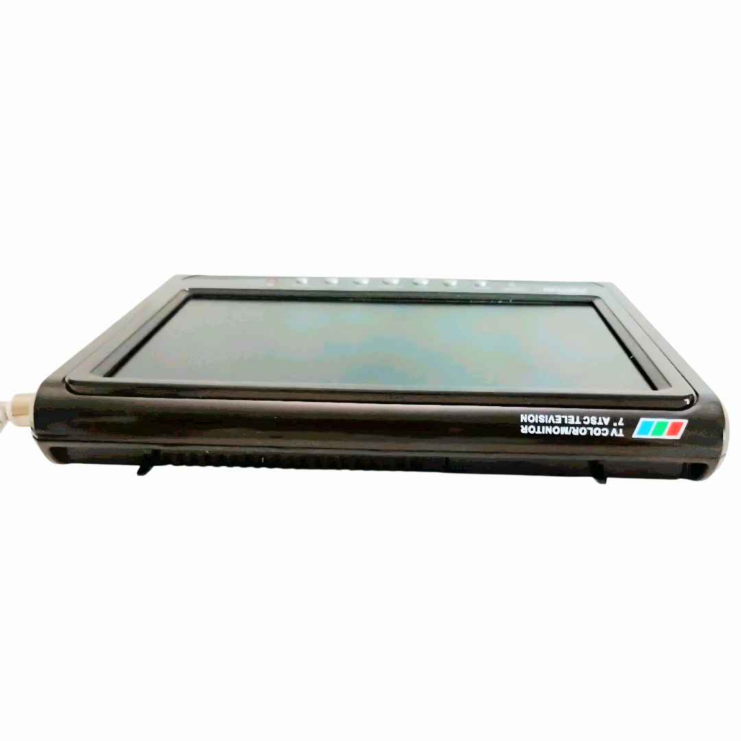 Nice *Digital Prism (ATSC-710) 7" Portable Handheld LCD TV w/ Remote, Bag, Charge Cables