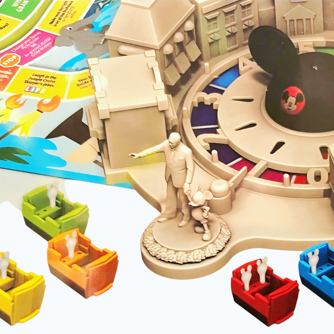 NIB *The Game of Life: Disney Parks Theme Park Edition Board Game (2-4 Players)