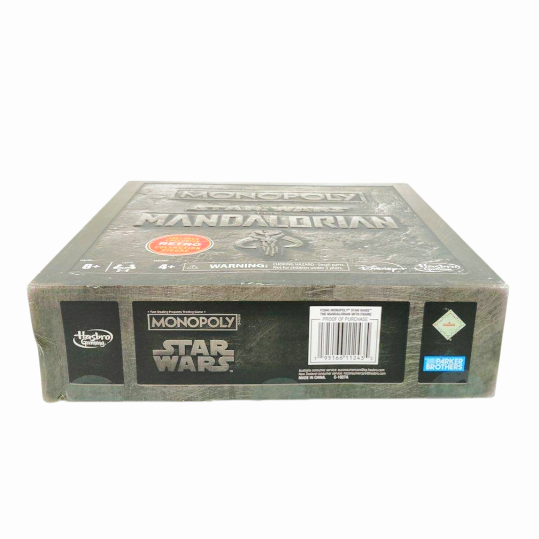 NIB *Monopoly: Star Wars The Mandalorian Collector's Edition w/ Retro StormTrooper Figure