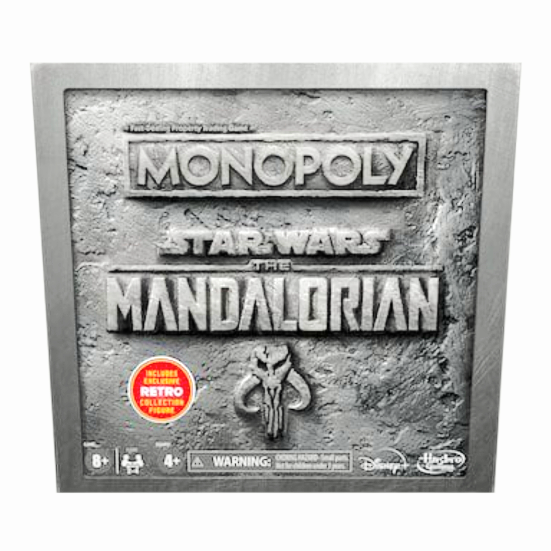 NIB *Monopoly: Star Wars The Mandalorian Collector's Edition w/ Retro StormTrooper Figure